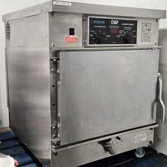 Chicken warmer and Coke fridge