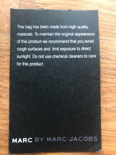 100% Authentic Marc by Marc Jacobs Extra Large Bag