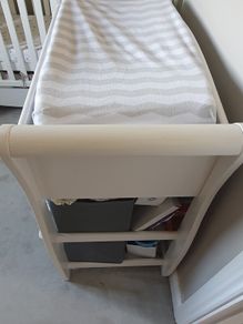 White Baby Changing Unit