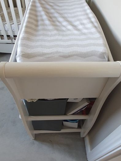 White Baby Changing Unit