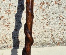 For Sale: Authentic Handcrafted Vine-In Irish Walking Stick 98cm