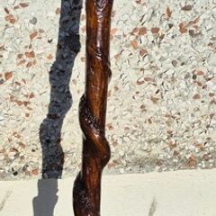 For Sale: Authentic Handcrafted Vine-In Irish Walking Stick 98cm