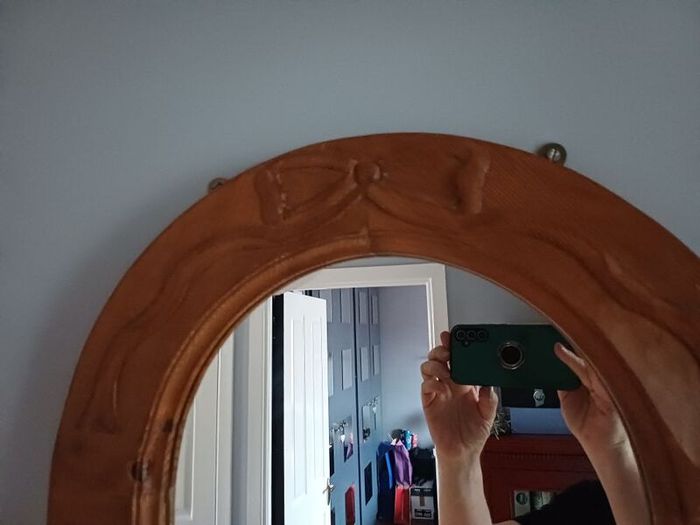 Hand Carved Wall Mirror