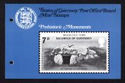 1977 Guernsey Pre-Hospital Monuments Commemorative Stamps Presentation Pack