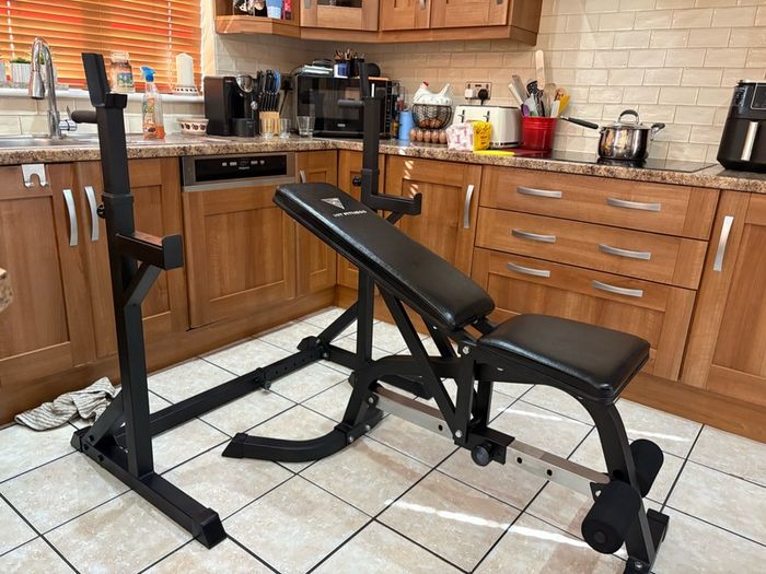 Best Gym Weightlifting Set Up!!