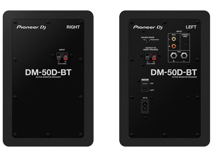 Pioneer DJ DM-50T BT desktop monitors
