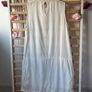 dress Bnwt grace & mila dress size medium high neck white with silver detail Image 9