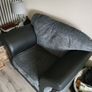 L shape couch and arm chair Image 2