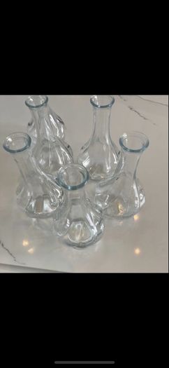 glass bottles