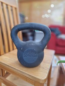 24kg Solid Cast Iron Kettlebell (MH)