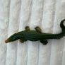 Vintage 1997 Lanard Alligator Crocodile Action approx. 6" Used Please see pictures Image 2