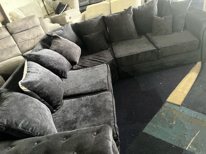 Back corner sofa with matching 2 seater set