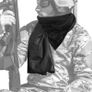 Airsoft - Mesh Scarf Neckerchief - Black Image 2
