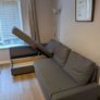 IKEA Corner Sofa Dark Grey Image 4