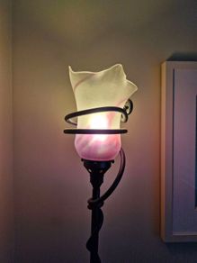 Wrought Iron Lamp