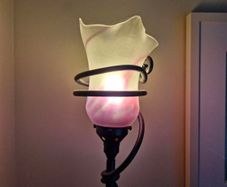 Wrought Iron Lamp