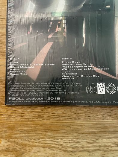 The Future Sound Of London - From The Archives Vol.9 - 12" Vinyl LP - 2018 fsoldigital.com