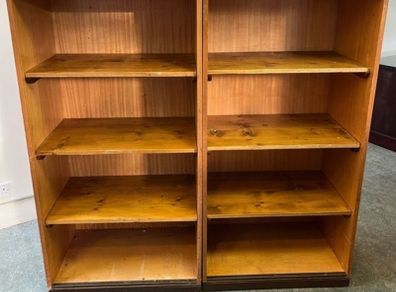 Solid Oak Shelves - 2 stacks