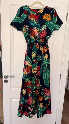 Tropical maxi dress