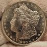 USA United States Silver 1880 S Morgan Dollar Beautiful Uncirculated Lustrous Superb! Image 2