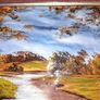 Clive Hughes oil painting on canvas Image 2