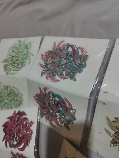 Press on patches for clothes