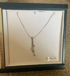 Chic Collection Silver Necklace