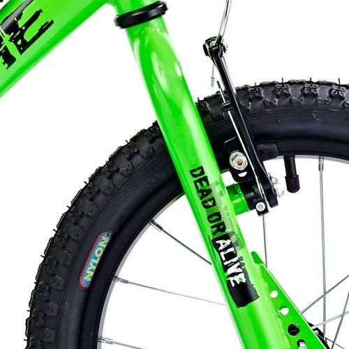 Concept Zombie BMX 20" Wheel, Single Speed Neon Green