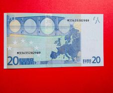 European Union  PORTUGAL  ( M )  20  Euro. 2002. (  DUISEMBERG ) plate Code  UOO6 RARE & Scarce ( Uncirculated )