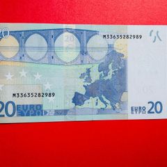 European Union  PORTUGAL  ( M )  20  Euro. 2002. (  DUISEMBERG ) plate Code  UOO6 RARE & Scarce ( Uncirculated )