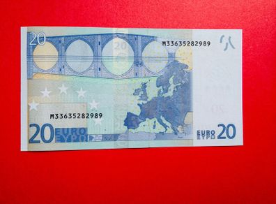 European Union  PORTUGAL  ( M )  20  Euro. 2002. (  DUISEMBERG ) plate Code  UOO6 RARE & Scarce ( Uncirculated )