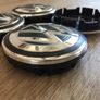4 x Alloy Wheel Centre Caps 56mm for  Volkswagen 6C0601171 New Model Image 2