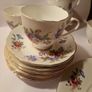 17 Piece Vintage Royal Grafton Fine Bone China Tea Set Image 8