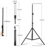 45111 2x 188 Led Photo Studio Dimmable Fill Light Image 5