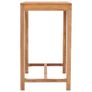 Garden Bar Table 110x60x105 cm Solid Teak Wood Image 3