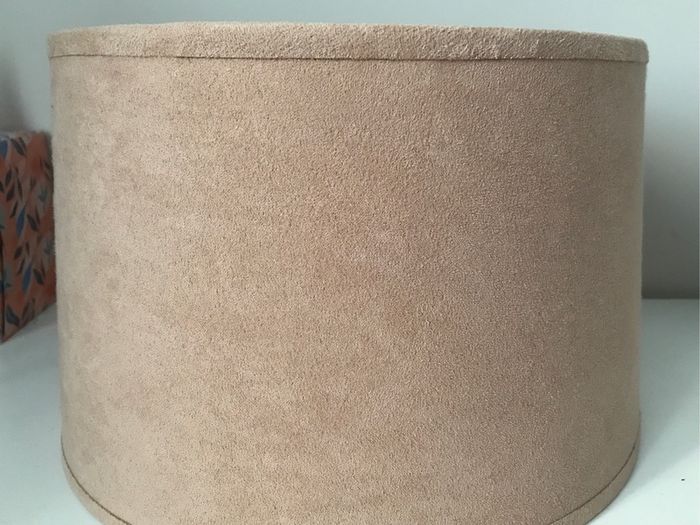 Suede Lampshade