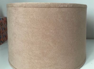 Suede Lampshade