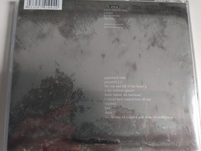 Lambchop - Damaged CD (2006) Alt Rock Indie SLANG1041092 EX+