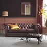 Saxon Leather Chesterfield Sofa Image 3
