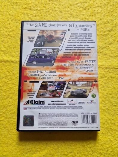 Burnout PlayStation2 ps2 games Original