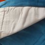 Blue teal curtain Image 4