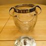 Vintage Silver Plate Lidded Jar Image 2
