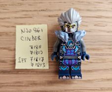 lego njo0861 cinder, set ninjago 71811, 71809, 71817, 71813