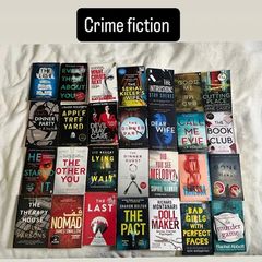Huge Crime Fiction Book Bundle 28 Books  Mix of Bestsellers