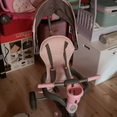 girls pink smart trike