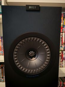 Kef Q350 speakers with Kef stands