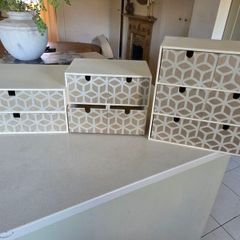 3 x Moppe ikea chests of drawers upcycled