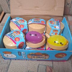 Mystery Glitter Bun Squishy Fidget Toys
