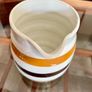 Large Mid Century Carrigaline Colleen Ireland 1 Pint Milk Jug or Posy Vase Image 10