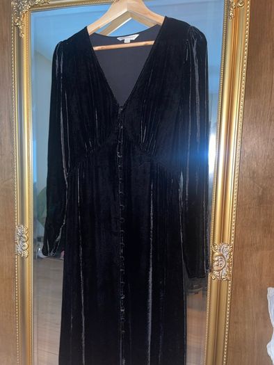 Black Velvet Dress